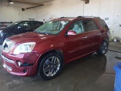 GMC Acadia DEN salvage cars for sale: 2011 GMC Acadia Denali