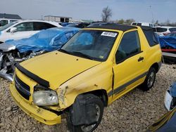 Chevrolet Tracker salvage cars for sale: 2002 Chevrolet Tracker