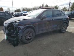 Porsche Cayenne salvage cars for sale: 2017 Porsche Cayenne SE Hybrid Platinum