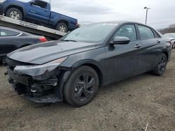 Salvage cars for sale from Copart Assonet, MA: 2021 Hyundai Elantra SEL