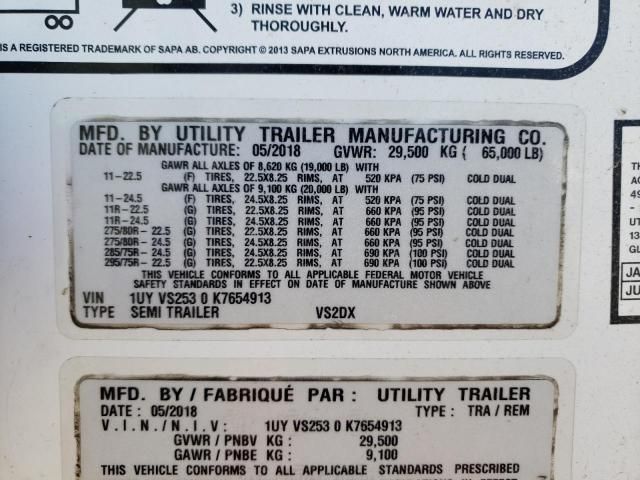 2019 Utility Trailer