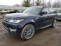 Salvage cars for sale from Copart Davison, MI: 2014 Land Rover Range Rover Sport SC