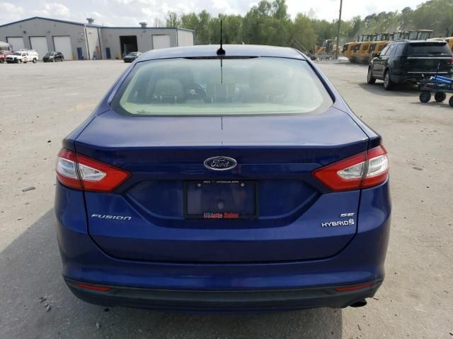 2013 Ford Fusion SE Hybrid