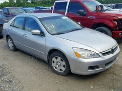 Salvage cars for sale from Copart Houston, TX: 2007 Honda Accord LX