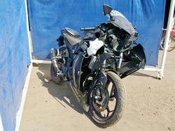 Salvage cars for sale from Copart Hillsborough, NJ: 2014 Kawasaki EX300 B