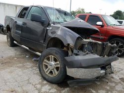 Salvage trucks for sale at Bridgeton, MO auction: 2005 Ford F150 Supercrew