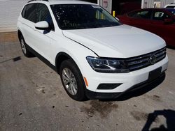 Salvage cars for sale from Copart Wheeling, IL: 2020 Volkswagen Tiguan S