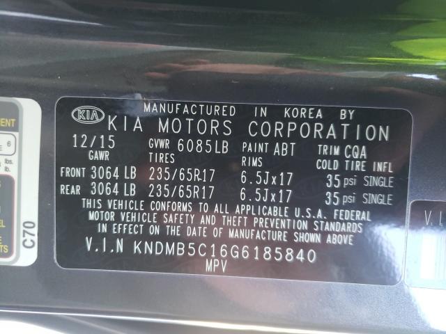 2016 KIA Sedona LX
