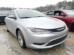 Chrysler salvage cars for sale: 2015 Chrysler 200 LX