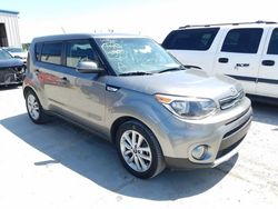 KIA salvage cars for sale: 2019 KIA Soul +