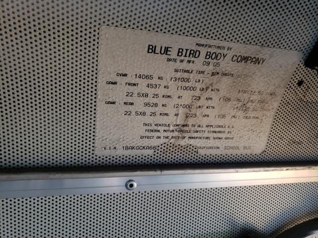 2006 Blue Bird School Bus / Transit Bus