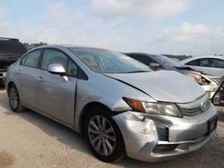 Honda salvage cars for sale: 2012 Honda Civic ex