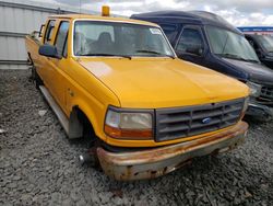 Ford F350 salvage cars for sale: 1997 Ford F350