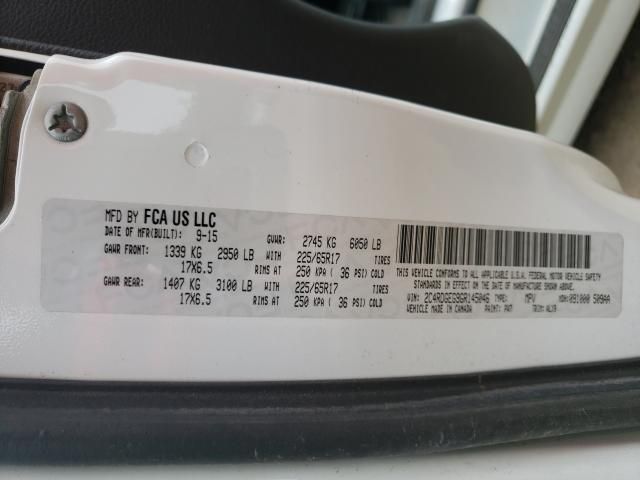 2016 Dodge Grand Caravan R/T