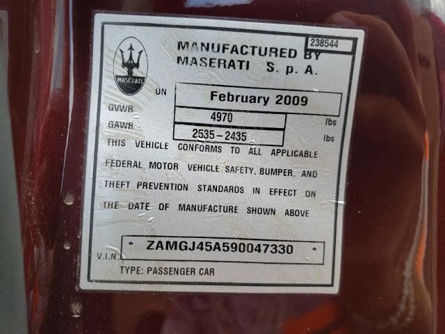 2009 Maserati Granturismo