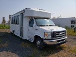 Salvage trucks for sale at Montreal Est, QC auction: 2008 Ford Econoline E450 Super Duty Cutaway Van