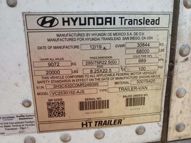 2021 Hyundai Trailer