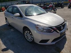 Nissan salvage cars for sale: 2018 Nissan Sentra S