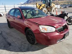 Chevrolet Malibu salvage cars for sale: 2007 Chevrolet Malibu LT