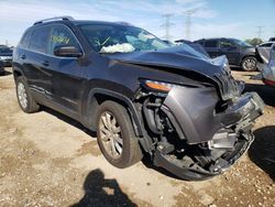 Jeep salvage cars for sale: 2015 Jeep Cherokee Limited