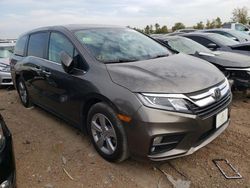 Salvage cars for sale from Copart Colton, CA: 2019 Honda Odyssey EXL