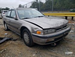Salvage cars for sale from Copart Hartford City, IN: 1991 Honda Accord LX