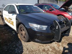 Salvage cars for sale from Copart Glassboro, NJ: 2016 Ford Taurus Police Interceptor