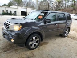 Honda salvage cars for sale: 2012 Honda Pilot EXL