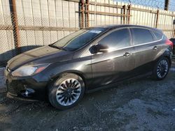 Salvage cars for sale from Copart Los Angeles, CA: 2012 Ford Focus Titanium
