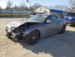 Salvage cars for sale from Copart Wichita, KS: 2015 Hyundai Genesis Coupe 3.8L