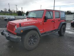 Jeep Wrangler Unlimited Rubicon salvage cars for sale: 2011 Jeep Wrangler Unlimited Rubicon