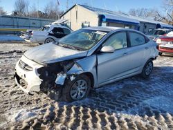 Salvage cars for sale from Copart Wichita, KS: 2016 Hyundai Accent SE