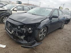 Nissan Sentra SV salvage cars for sale: 2020 Nissan Sentra SV