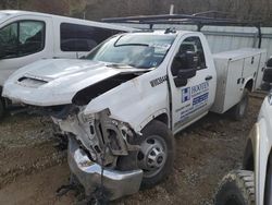 Salvage cars for sale from Copart Hurricane, WV: 2022 Chevrolet Silverado C3500