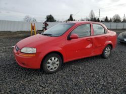 Chevrolet salvage cars for sale: 2004 Chevrolet Aveo LS