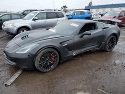 2019 Chevrolet Corvette Z06 3LZ en venta en Woodhaven, MI