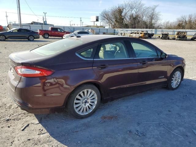 2013 Ford Fusion SE Hybrid