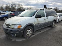 Pontiac salvage cars for sale: 2004 Pontiac Montana