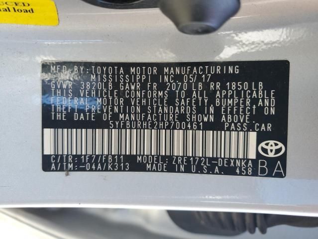 2017 Toyota Corolla L