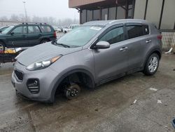 Vehiculos salvage en venta de Copart Fort Wayne, IN: 2017 KIA Sportage LX
