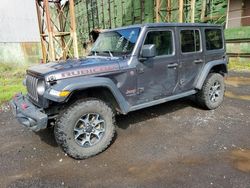 Jeep salvage cars for sale: 2018 Jeep Wrangler Unlimited Rubicon