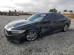 Salvage cars for sale from Copart Mentone, CA: 2018 Honda Accord LX