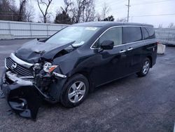 Nissan Quest S Vehiculos salvage en venta: 2015 Nissan Quest S