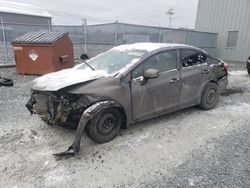 Honda Civic salvage cars for sale: 2012 Honda Civic LX