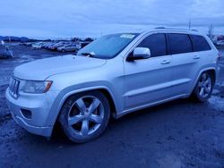 Jeep salvage cars for sale: 2011 Jeep Grand Cherokee Overland