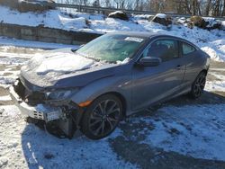 Salvage cars for sale from Copart Marlboro, NY: 2020 Honda Civic Sport