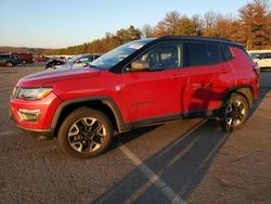 Salvage cars for sale from Copart Brookhaven, NY: 2018 Jeep Compass Trailhawk