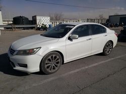 Salvage cars for sale from Copart Anthony, TX: 2015 Honda Accord Sport
