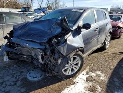 KIA Sportage salvage cars for sale: 2017 KIA Sportage LX