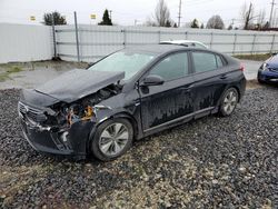 Salvage cars for sale from Copart Portland, OR: 2018 Hyundai Ioniq